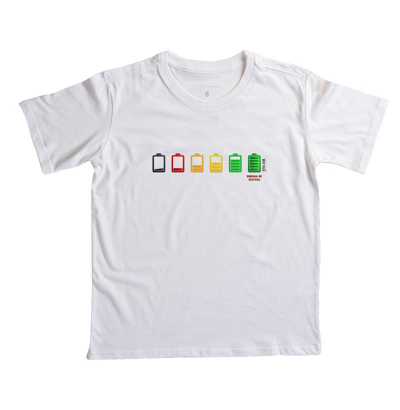 Bateria da Autoestima - Camiseta Infantil Feminina