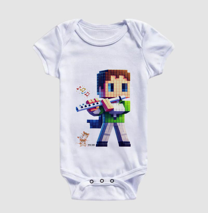 Flautista No pixel - Body Baby