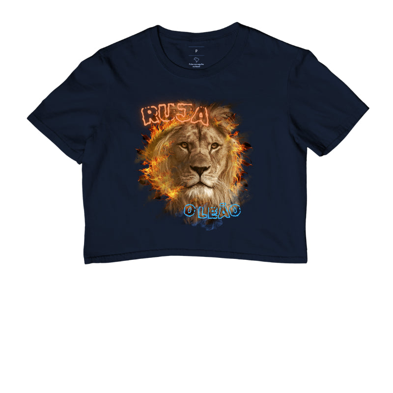 Ruja O Leão - De Cropped (Personalizada)
