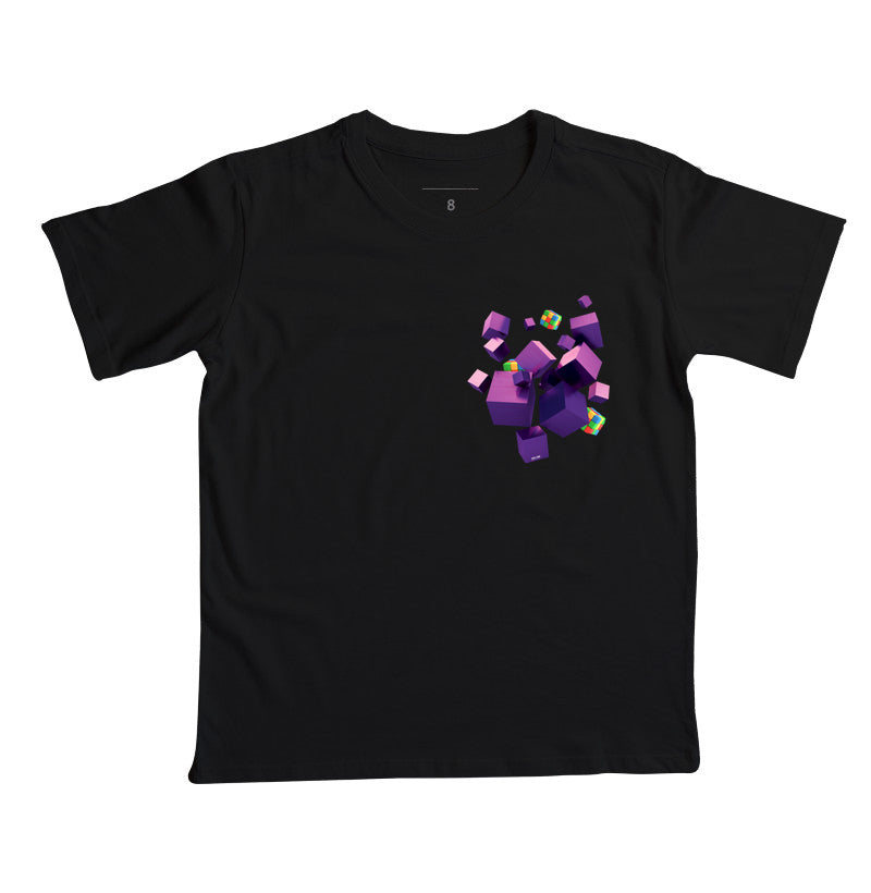 Os Cubos - Camiseta Infantil