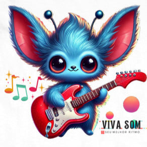 Et Azul na Guitarra - Cropped