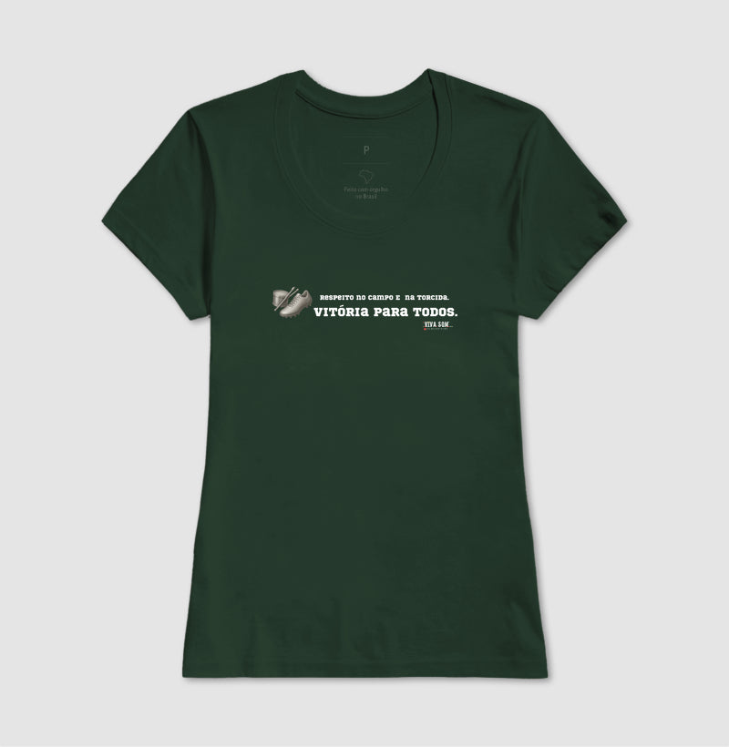 Futebol - Vitória para todos - Camiseta Masculina(clássica) Feminina (baby look)