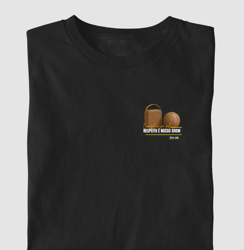 Futebol - Com gol ou sem gol Minimalista - Camiseta Masculina(clássica) Feminina (baby look)