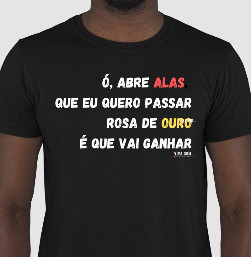 Música de Ouro - Camisa Confort Masculina e feminina