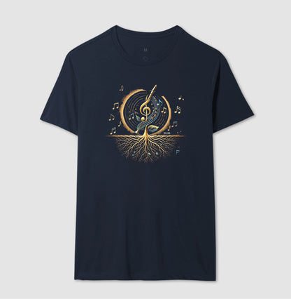 Semente Musical - Camiseta confort masculina e feminina
