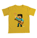 Violonista no Pixel - Camiseta infantil 497146