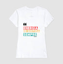 Energia de Gostosa recorte - Camiseta Confort (100% algodão) Clássica e Baby Look 497146