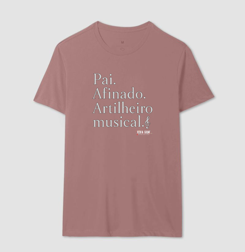 Pai Afinado - Masculina (camiseta) e Feminina (baby look) - Confort
