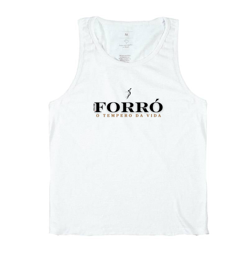 Forró - O tempero da vida - Regata Unissex 497146