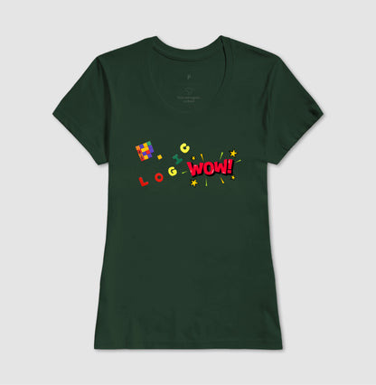 Uau! A lógica do Cubo Mágico - Camiseta Confort Masculina e Feminina