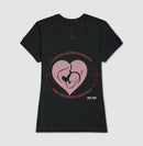 Mãe: A batida do coração - central -  Camiseta e Baby Look Confort M e F 497146