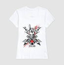 Disco de Rockn roll - Camiseta Masculina e Feminina - (Algodão Peruano) 497146