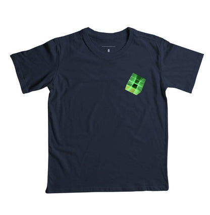 O cubo Verde - Camiseta infantil