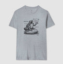 Sapo Cantor “Quem Canta, Seus Males Espanta - Camiseta Confort Feminina / Masculina (100% Algodão) 497146