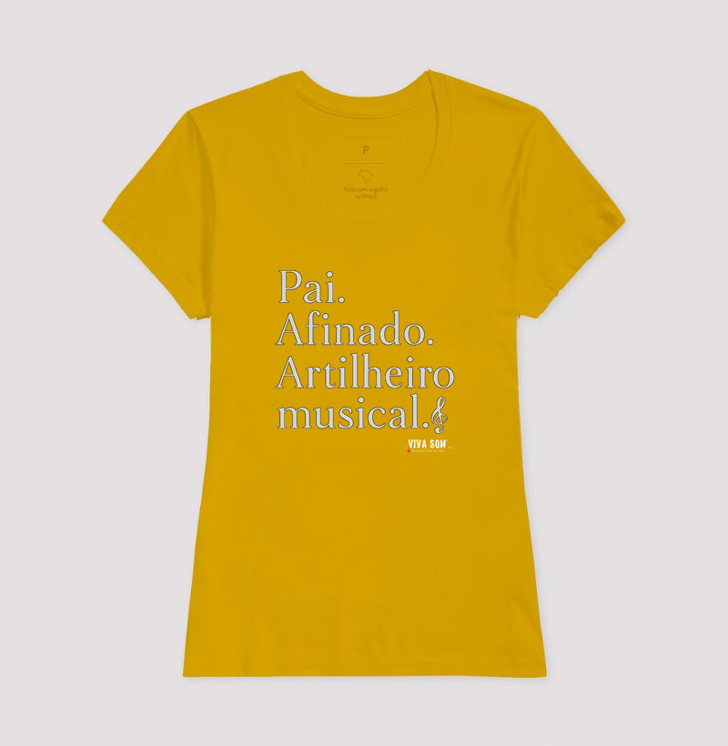 Pai Afinado - Masculina (camiseta) e Feminina (baby look) - Confort
