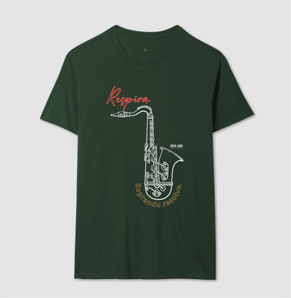 Sax: Soprar resolve - Camiseta ou Baby Look Confort