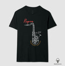 Sax: Soprar resolve - Camiseta Algodão Peruano Clássica e Baby Look 497146