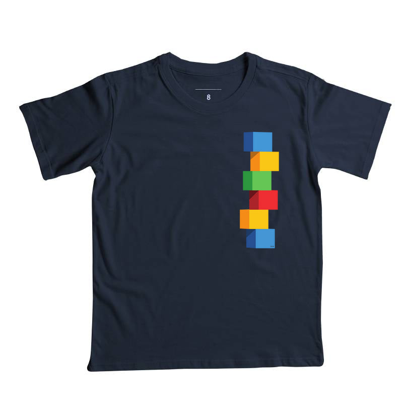A torre de cubos - Camiseta infantil