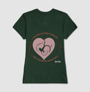 Mãe: A batida do coração - central -  Camiseta e Baby Look Confort M e F 497146