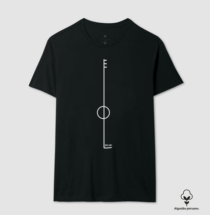 Violão básico - Camiseta e Baby Look (Algodão Peruano) M e F