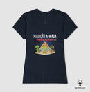 Médico: Nutrição Afinada, criança animada - Camiseta Algodão Peruano Clássica e Baby Look 497146