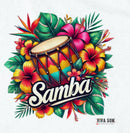 Samba com Flores - Regata Unissex 497146