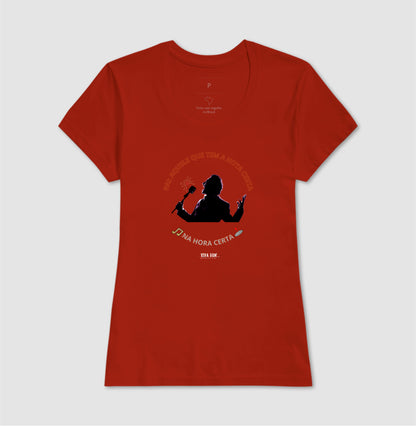 Pai: tem a nota certa - Masculina (camiseta) e Feminina (baby look) - Confort