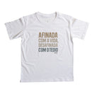 Afinada com a vida - Camiseta Confort (100% algodão) Clássica e Baby Look 497146