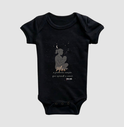Mãe: A primeira canção lateral - Body Baby Unissex