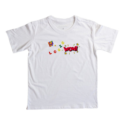 Uau! A lógica do Cubo Mágico - Camiseta infantil