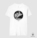 Galo Cantor “Quem Canta, Seus Males Espanta - Camiseta Algodão Peruano Clássica e Baby Look 497146