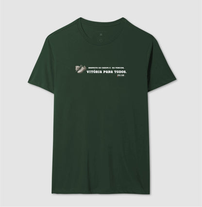 Futebol - Vitória para todos - Camiseta Masculina(clássica) Feminina (baby look)