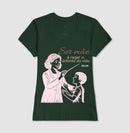 Mãe: Rege a sinfonia da vida - central -  Camiseta e Baby Look Confort M e F 497146