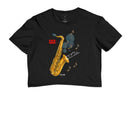 Sax: Porque gritar não tem melodia - Camiseta e Baby Look Confort 497146