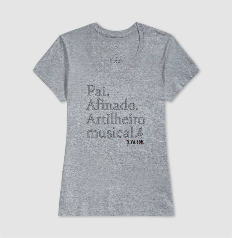 Pai Afinado - Masculina (camiseta) e Feminina (baby look) - Confort