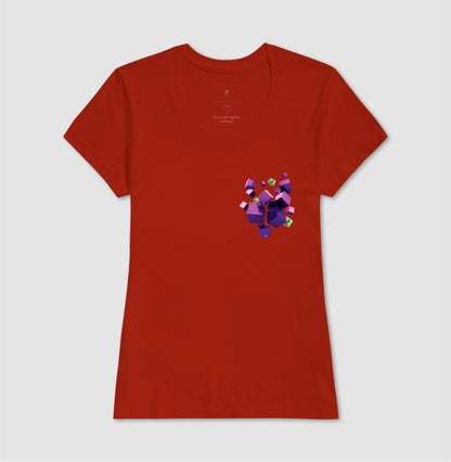 Os Cubos  - Camiseta Confort Masculina e Feminina