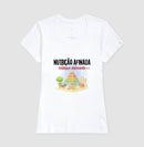 Medico: Nutrição Afinada, criança animada - Camiseta Algodão Peruano Clássica e Baby Look 497146