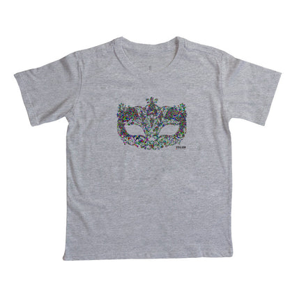 Máscara de Baile - Camiseta Infantil Unissex