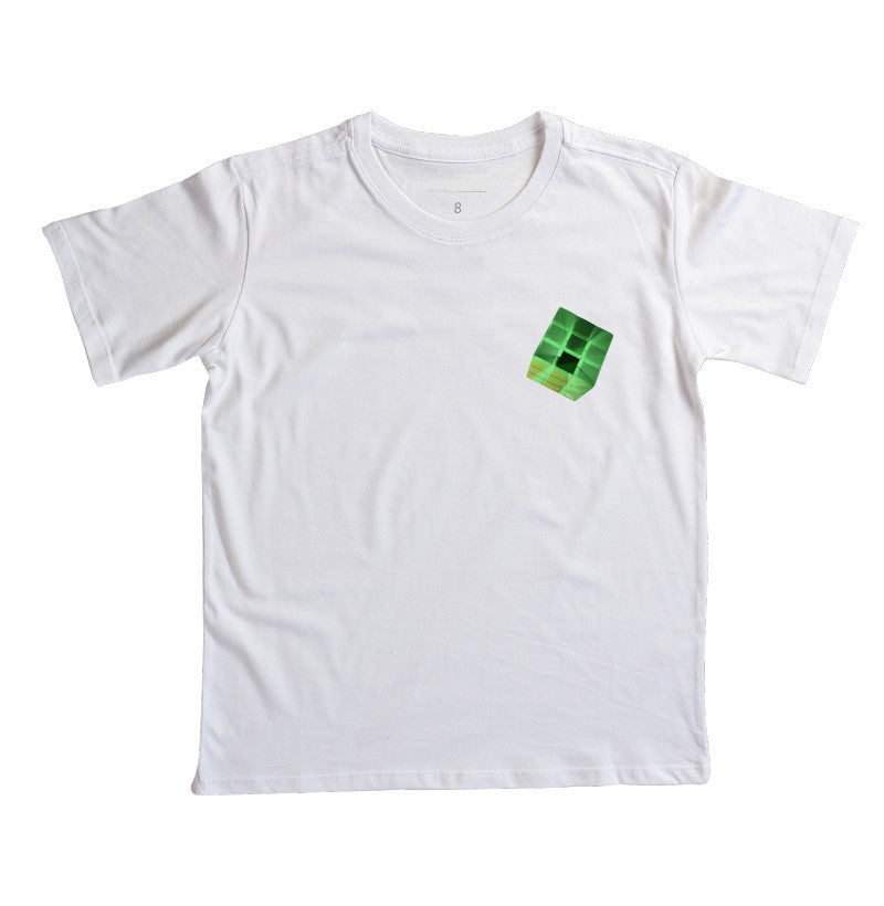 O cubo Verde - Camiseta infantil