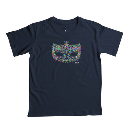 Máscara de Baile - Camiseta Infantil Unissex