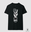 Gente livre gosta de rock radical -  Camiseta Algodão Peruano Clássica e Baby Look 497146