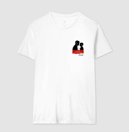 Pai e filho: em perfeita sintonia - Masculina (camiseta) e Feminina (baby look) - Confort