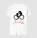 Mãe: Amor Infinito -central - Camiseta e Baby Look Confort M e F 497146