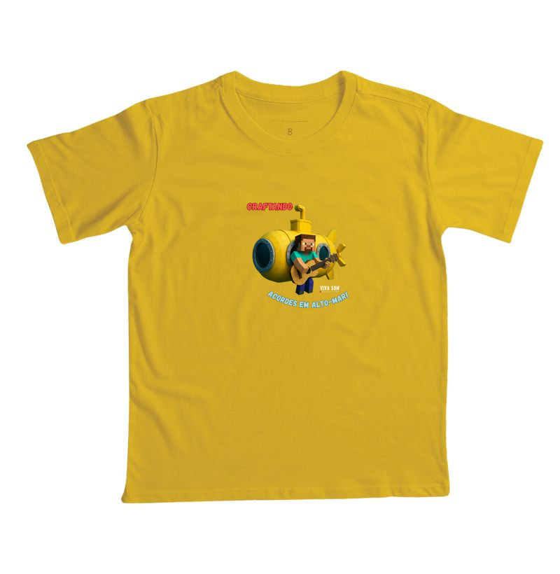 Crafitando no Pixel - Camiseta infantil