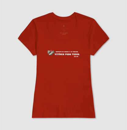 Futebol - Vitória para todos - Camiseta Masculina(clássica) Feminina (baby look)