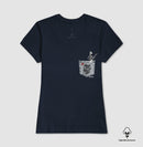 Bolso Jeans Rock'n'roll - Camiseta Masculina e Feminina (Algodão Peruano) 497146