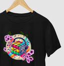 O Cubo mágico na música - 100% Algodão CLÁSSICA e BABY LOOK 497146