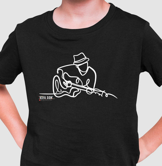 Um Violão - Camiseta Infantil