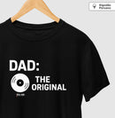 Algodão peruano - Pai, o original - Emblema Central - Camiseta Masculina(clássica) Feminina (baby look) 497146