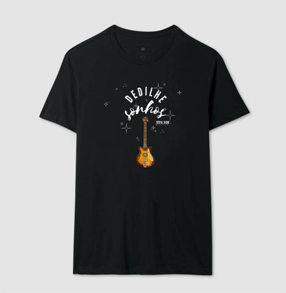 Dedilhe Sonhos - Camiseta Confort Masculina e Feminina